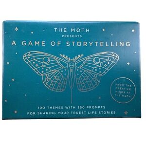 The Moth A Game of Storytelling 100 Themes 350 Prompts  Clarkson Potter
